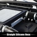 X Autohaux 45mm Id Car Universal Black High Performance Straight Silicone Hose Coupler Intercooler Tube