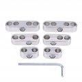6 Pack Spark Plug Wire Separators Kit 7mm 8mm Dividers Looms Ford For Mopar Sliver 