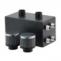 Jdmspeed Black Pro Series Oil Catch Can 4 Port All -10an Replacement For Honda Civic Acura Integra