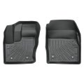 2pcs Floor Mats Black Tpe Replacement For Transit Connect 2014-2021