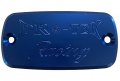 Blue Front Brake Or Clutch Fluid Reservoir Cap For Honda Cbr1000f 1987 To 1996 Cnc Billet Aluminum Rc-700x-8796-cbr10f 3 31 In