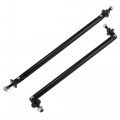 X Autohaux 2pcs 200mm 7 87 Splitter Support Rods Adjustable Front Rear Bumper Lip Strut Rod Tie Bars Fit Most Vehicle Black