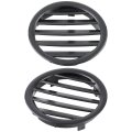 Front Left And Right Air Vent Grille 5s4z19e630aaa For Ford Focus 2005 2006 2007 Black Plastic 5s4z-19e630-aac 