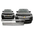 2015-2017 Chevy Colorado Chrome Grille Grill Insert Overlay Trim