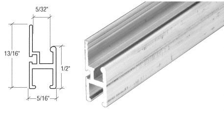 Mill Drop In Style Top And Side Triple Track Frame Pl15968 72 Long