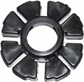 Luxuypon Cushioning Rubber Hub Bushing Compatible With Suz-uki Ax100 100cc