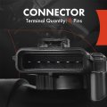 A-premium Mass Air Flow Sensor Meter 6-pins Compatible With Ford F-250 350 450 550 Super Duty E-150 250 Series Van Explorer