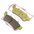 Xkh Group Disc Brake Pad Set For Honda Fsc600 Silver Wing Nss250 Reflex -fa281