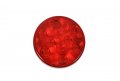 Red 4a Round Sealed Led Lights With Grommet 