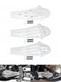 Fengren Motorcycle Accessories Chrome Drive Shaft Cover Grille Compaitible With Yamaha V-star Dragstar 650 1100 Xvs650 Xvs1100