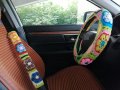 Ydmzzb Crochet Steering Wheel Cover Galsang Flower Steering For Women Girl Cute 1 Seatbelt Covers