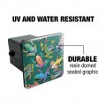 Rainforest Tree Frogs Rainbow Sticky Fingers Tow Trailer Hitch Cover Plug Insert