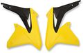 Cycra Powerflow Radiator Shrouds Yellow For 08-16 Suzuki Rmz450 