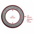 Caltric Rear A-arm Washer Compatible With Yamaha Yfz450 Yfz450r 2004-2023 3yf-22149-00-00