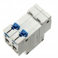 Uxcell 2 Poles 20a 400v Low-voltage Miniature Circuit Breaker Din Rail Mount Dz47-63 C20