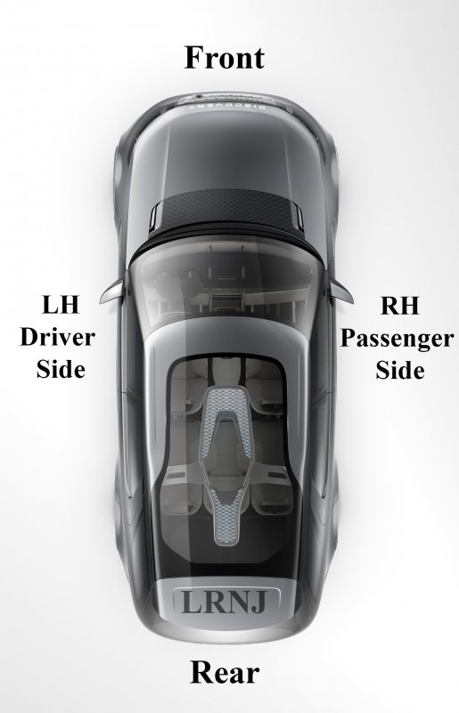 Headlamp Finisher Panel Rh For Land Rover Discovery 2 2003-2004 Part Dhh000120lml