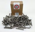 12 X 2 In 18 8 Stainless Steel Phillips Pan Head Sheet Metal Screws 100 Pack 
