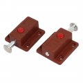 Uxcell Furniture Door Spring Loaded Press Button Latches Bolt Lock 20pcs