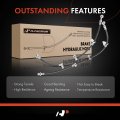 A-premium Front Driver And Passenger Brake Hydraulic Hose Compatible With Select Honda Models Prelude 1992 1993 1994 1995 1996l
