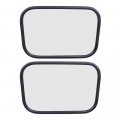 Brock Replacement Set Universal Tow Side Mirrors 7 5 X 10 Camper Style Trailer Towing Stainless Steel Housing For 78-86 Gm 