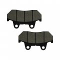 Caltric Rear Brake Pads Compatible With Honda Vf500f Interceptor 500 1984-1986 Cx650t 650 Turbo 1983