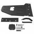 Transmission Skid Plate Crossmember For 2007-2018 Jeep Wrangler Jk Steel Oil Pan Engine Powder Coated Black