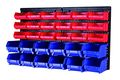 Maxworks 80694 30-bin Wall Mount Parts Rack Storage For Your Nuts Bolts Screws Nails Beads Buttons Other Small 