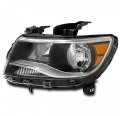 Headlight Headlamp Lamp Black Driver Side For 2015-2022 Chevy Colorado 