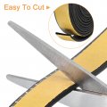 Uxcell Weather Stripping 1 W X 8 T 13ft L Adhesive Door Window Seal Strip Foam Tape For Doors Insulation