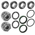 Caltric Front Right Left Wheel Hub Clutch Kit Compatible With Polaris Sportsman 500 Ho 6x6 1996-2008