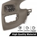 G-plus Dashboard Dash Gauge Upper Instrument Cluster Bezel Trim Panel W 1 Switch Air Vent C13 Compatible With Ford F150
