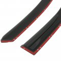 Aintier Side Window Deflectors Sun Rain Guards Set Fit For 2008-2017 Mitsubishi Lancer 4 Pcs Black