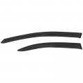 Aintier Side Window Deflectors Sun Rain Guards Set Fit For 2008-2017 Mitsubishi Lancer 4 Pcs Black
