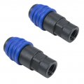Composite One-touch Quick Coupler 1 4 Female 3 In Accepts Amt 2 Pack
