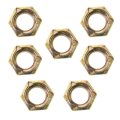 Prevailing Torque Lock Nuts Steel Yellow Zinc Finish Coarse Thread Clockwise Direction 3 8-16 Inches Callout Size Head Tool 8 