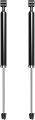 Rear Shock Absorbers Set For Ford Fiesta 2011016 And Mazda 2 2014 Struts 348018 5630 2 Piece Black 