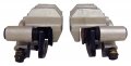 Cru Products Front Left And Right Brake Calipers Compatible With 2001-04 Bear Tracker Yfm250x