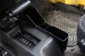 Shifter Side Storage Box Passenger Organizer Tray For Jeep Wrangler Tj 1997-2006 Geartray Interior Accessories Black