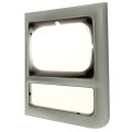 Headlight Bezel Passenger Side For Gmc R1500 R2500 Suburban 1990 1991 Single Rectangular Headlights Gm2513168 B004gcy37e