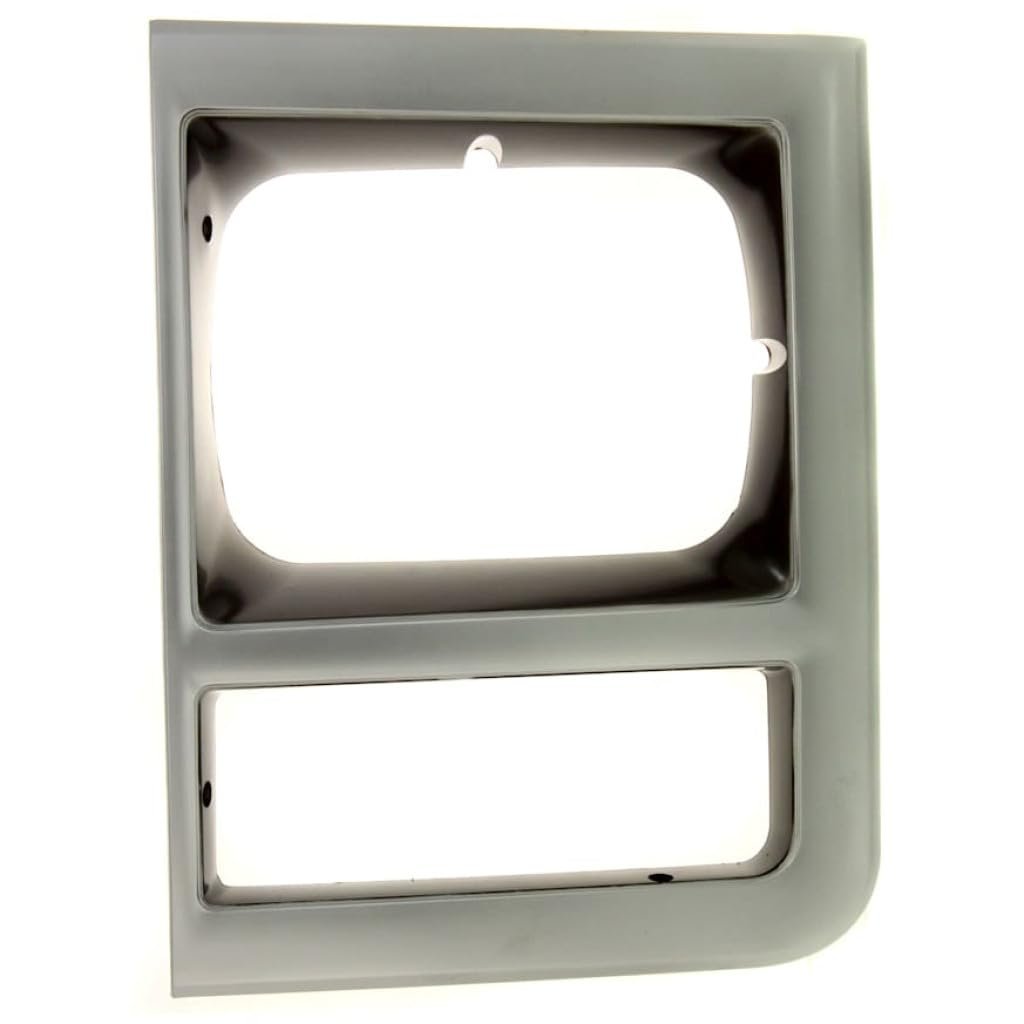 Headlight Bezel Passenger Side For Gmc R1500 R2500 Suburban 1990 1991 Single Rectangular Headlights Gm2513168 B004gcy37e