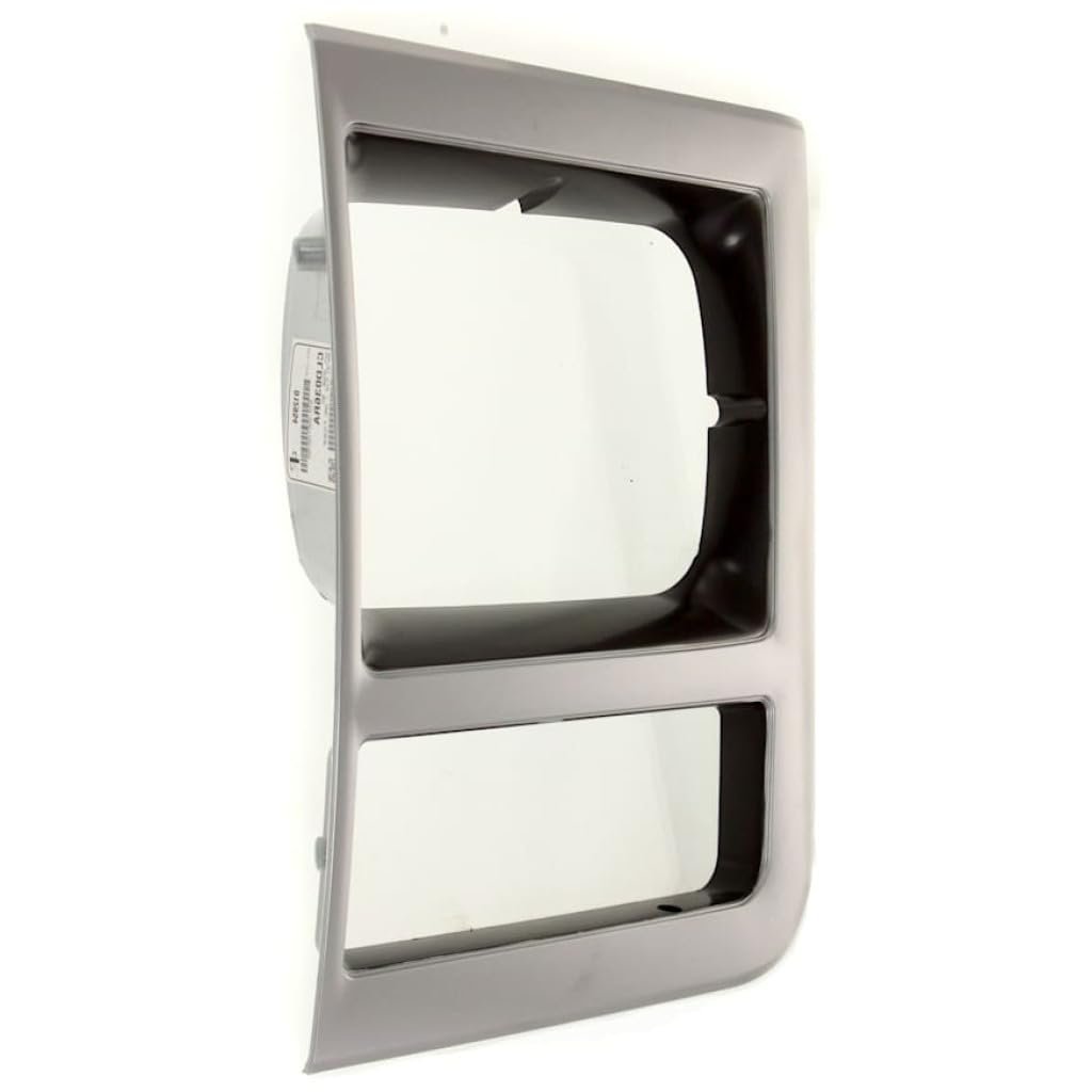 Headlight Bezel Passenger Side For Gmc R1500 R2500 Suburban 1990 1991 Single Rectangular Headlights Gm2513168 B004gcy37e