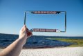 Santa Clara University Scu Broncos Metal License Plate Frame For Front Or Back Of Car Officially Licensed Mascot