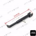 Httmt Ak-007- Adjustable Cnc Aluminum Kickstand Compatible With Cbr1000rr 2008-2014 Black Us Stock