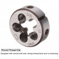 Uxcell 2pcs Tap And Die Set 5 8-11 Unc Thread Roundpinging Tool Tap Kit For Nut Screw Bolt Thread Repair