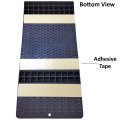 Electriduct Pack Of 6 Plastic Parking Mat Guides For Garage Vehicles Antiskid Car Safety Park Aid Black