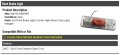 3rd Third Brake Light Lens Center High Mount Stop Halogen Compatible With 2007-2010 Ford Explorer Sport Trac