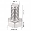 Uxcell 5 16-18x5 8 Hex Bolts 304 Stainless Steel Hexagon Screw Bolt 6pcs