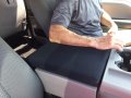 Auto Console Covers- Fits The Ford F-150 2015-2022 Center Armrest Cover Waterproof Neoprene Fabric Tan 