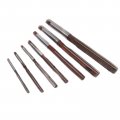 7pcs Hss Hand Reamers Kit 3 4 5 6 8 10 12mm Chucking Straight Shank H8 Precision 