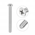 Uxcell 10 -24x2-3 8 Flat Head Machine Screws Phillips 304 Stainless Steel Bolts 25pcs